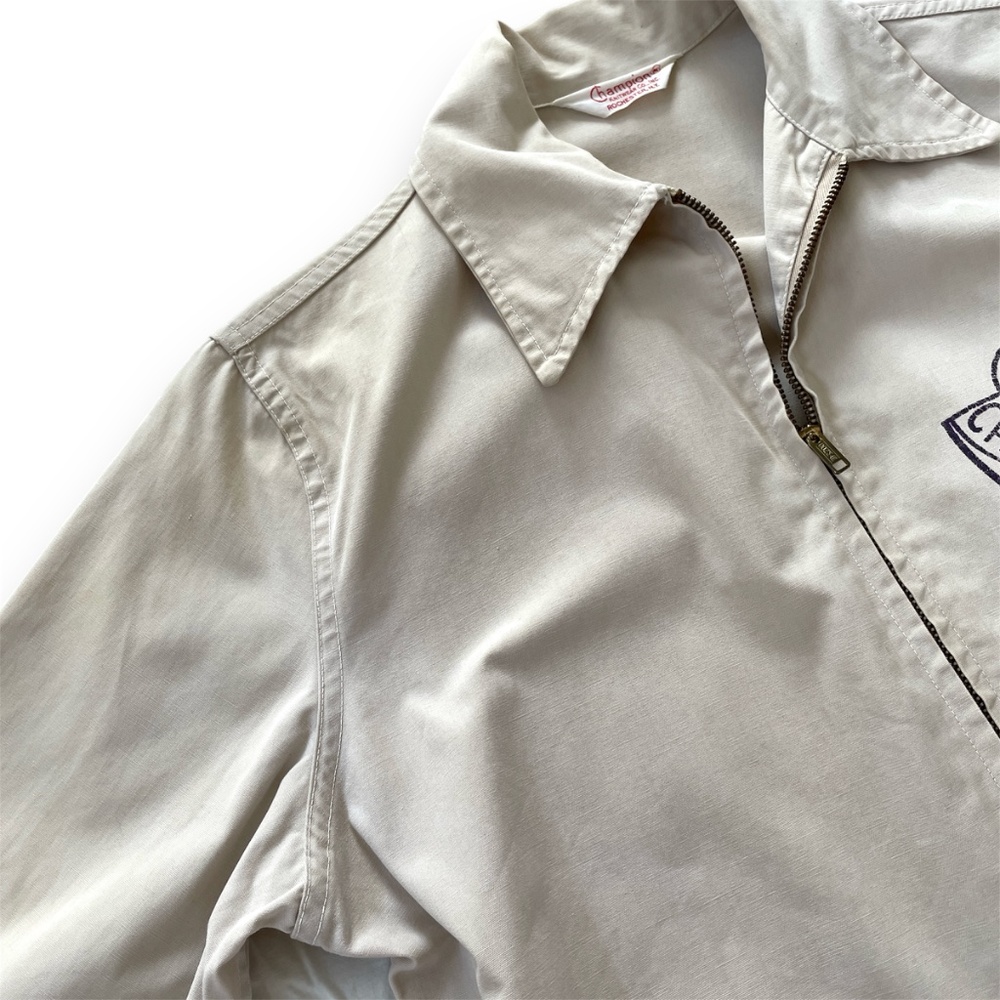 Vintage 1950s Champion Collegiate Calliopean Society Bomber Jacket University - Picture 7 of 11